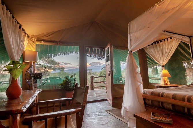 15 Days Classic Kenya & Tanzania + Zanzibar Beach Holiday - Ngorongoro Crater and the crater rim sunset