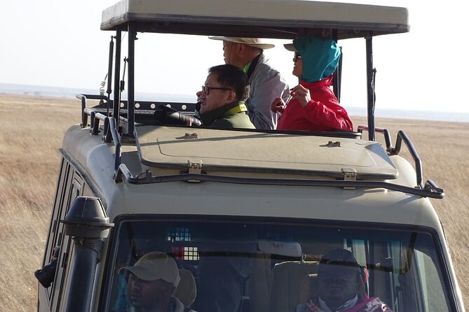 3 days group joining safari to Maasai Mara with a Land Cruiser Jeep - Returning through Ololaimutiek on Day 3