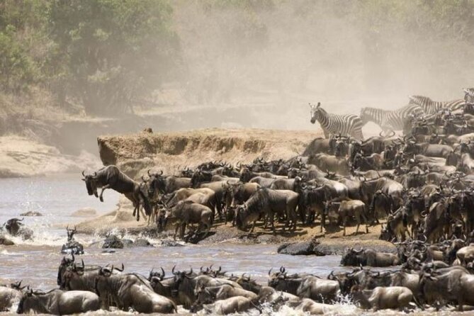4-Day Group Safari to Maasai Mara & Lake Nakuru- 4 x 4 jeep - Day one: Nairobi to the Rift Valley, then the Mara