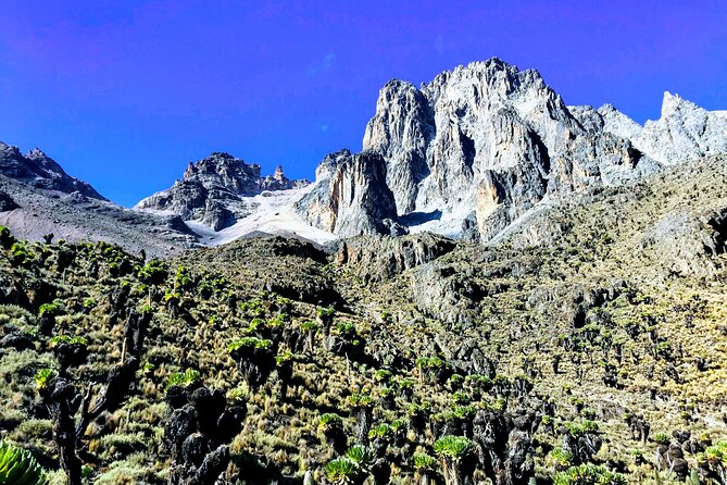 4 Days Mt Kenya Climb, Chogoria Route up and out Sirimon route - Four days on the mountain, with camping every night