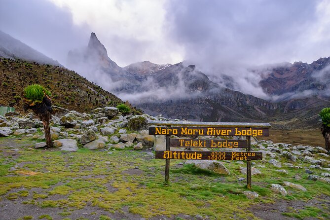 5 Days Mount Kenya Climbing Via Chogoria Sirimone Route - Day two: Lake Ellis at 3,600 meters