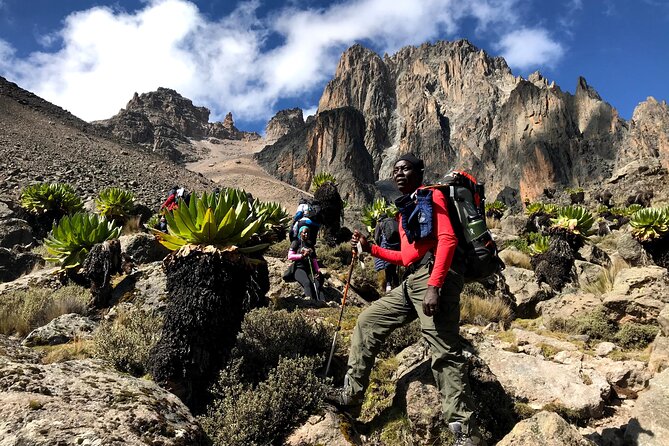 5 Days Mt. Kenya Sirimon route out Chogoria Route with Peak Circuit - Day 4: Point Lenana at sunrise, then down to Chogoria
