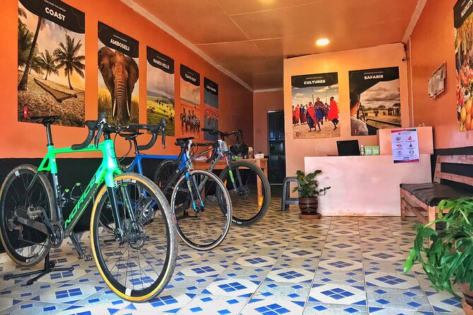 Bike Rental at Home of Champions - Iten Kenya - Picking up your bike at The Swiss Side