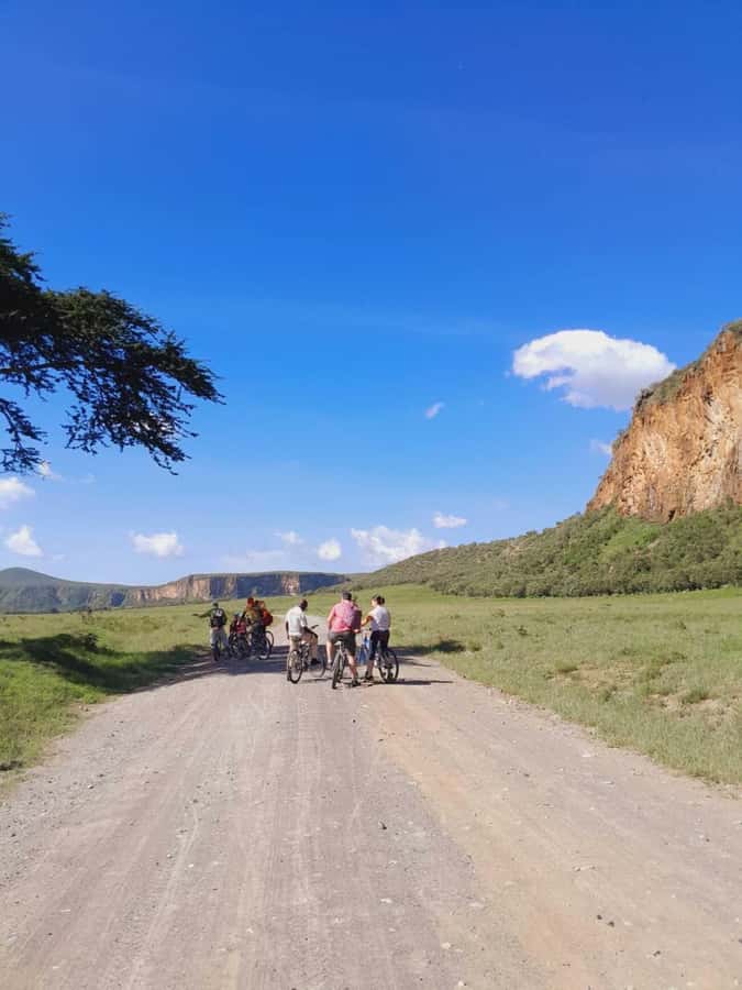 Daily Hell's gate National Park Ebike Cycling - A Short Maasai Market Visit