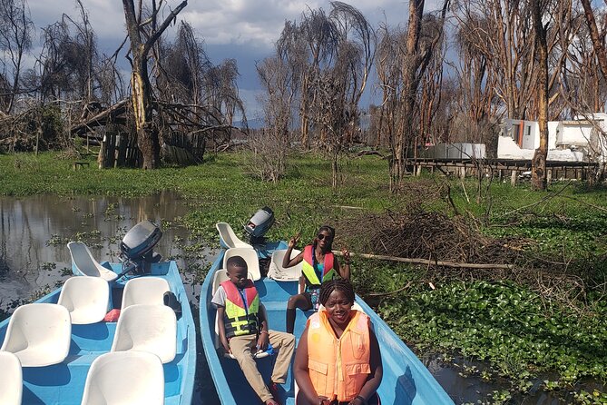 Day trip to Hells Gate National Park with boat ride on Lake Naivasha - The long return to Nairobi