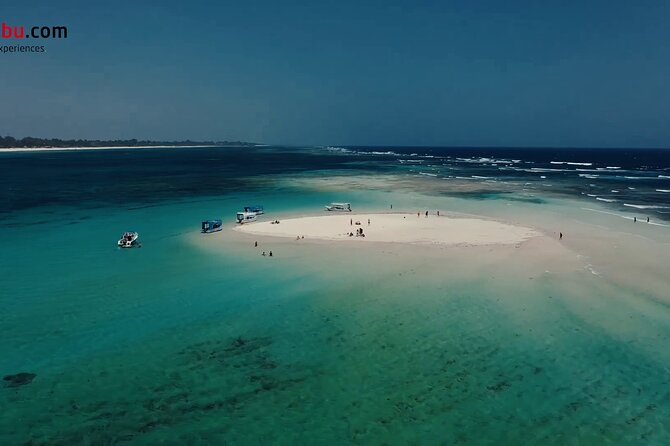 Diani Beach: Glass-bottom Boat Ride with Underwater Show - The sandbank stop and its 45-minute pause