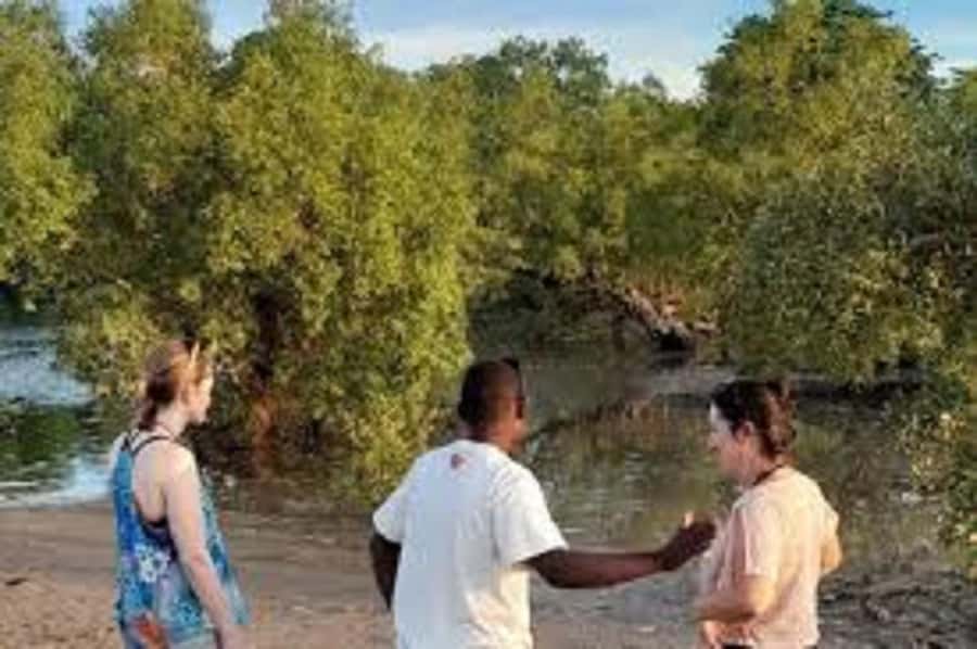 Diani Beach: Kongo River Estuary Sundowner Boat Tour - Leaving Diani Beach by Private Tuk Tuk