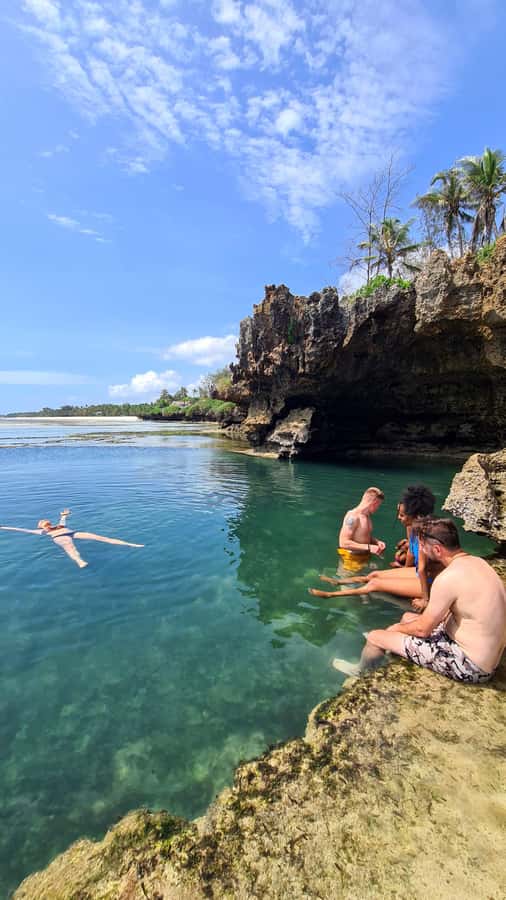 Diani Beach: Private African Pool Map Guided Tour - Returning by motorbike and judging the $35 value