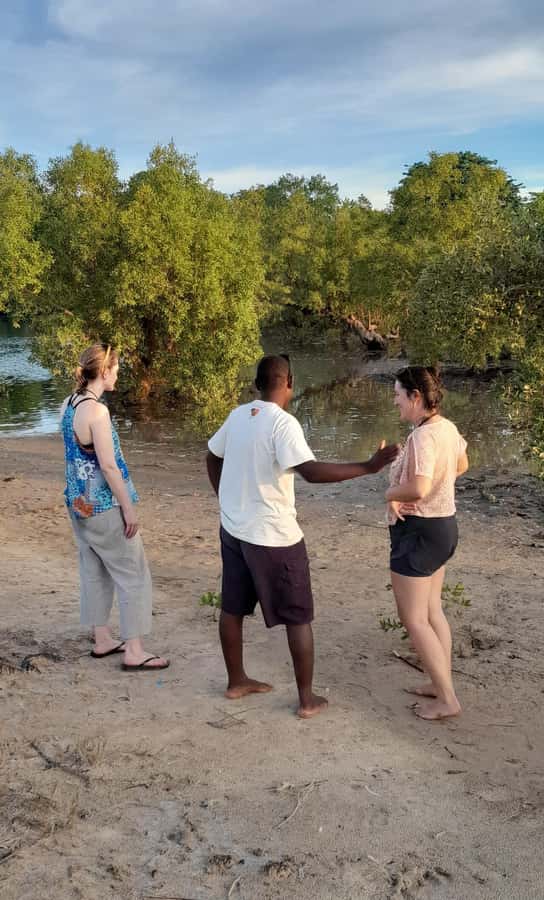 Diani: Sunset Cruise along Kongo River on Wooden Canoe boat - The sunset portion is the main reason to go