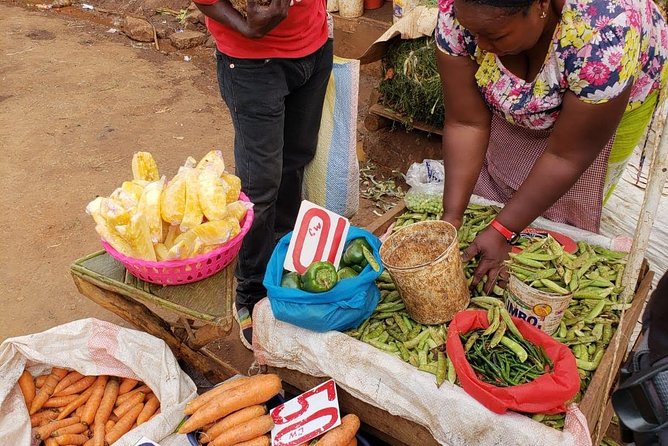 Explore local Market matatu ride & Make Kenyan Cuisines with a home cook - Shopping for the ingredients you will cook