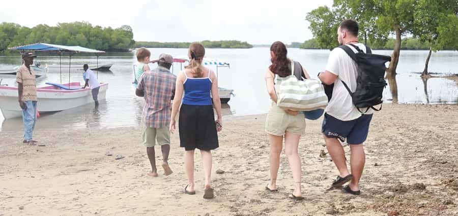 From Diani Beach: Funzi Island Full Day Excursion with Lunch - Seafood lunch under a simple shelter