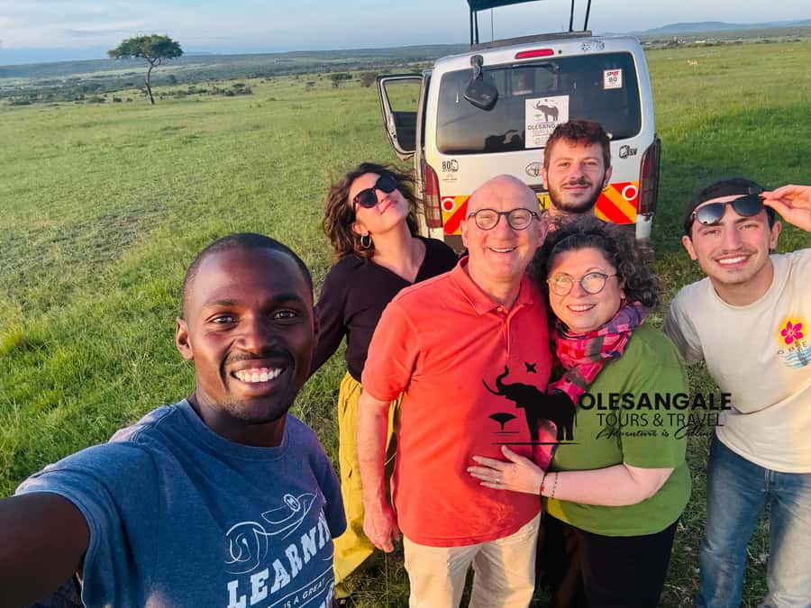From Nairobi to Masai Mara Reserve & Village visit Day trip - A 4:30 AM start from Nairobi
