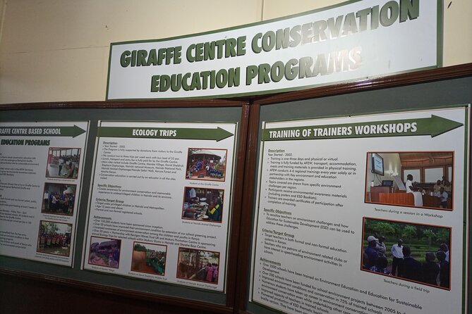 Karen Blixen Museum & Giraffe Centre Half day tour - What to bring and what costs extra