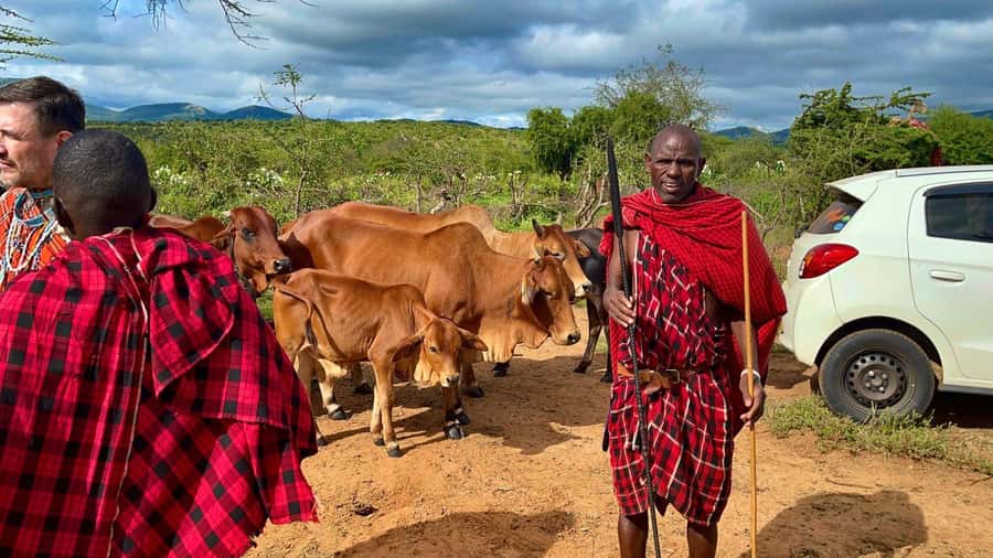 Kenya: Maasai Village Visit with Traditional Dance Show - The $50 price and the separate village contribution