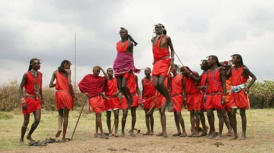 Masai Cultural Village Day Tour From From Nairobi - Entering the village and meeting the community