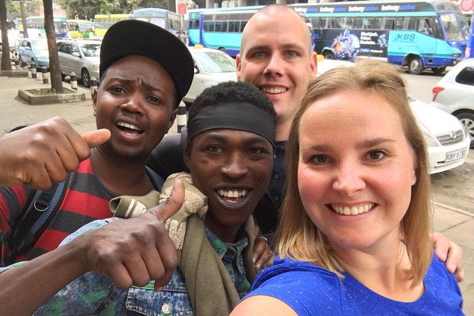NAI NAMI: Nairobi Storytelling Tour with Street Children - Jeevanjee Gardens on the way back