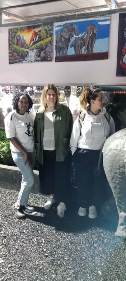 Nairobi National Park: Half-Day Group Tour with Pickup - Leaving through the curio shops