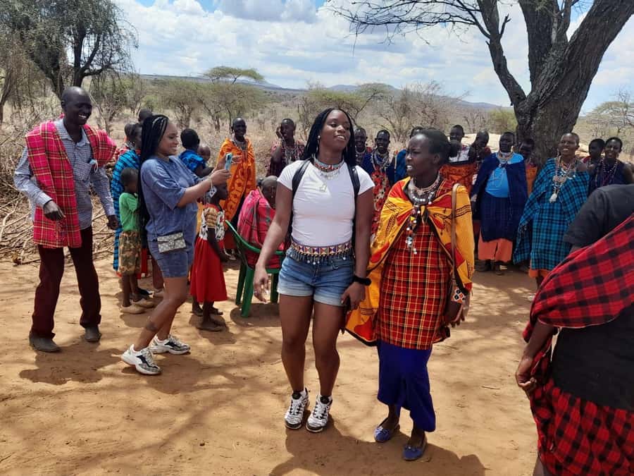 Nairobi: visit Masai cultural Village guided Tour - Arrival and the Maasai welcome ceremony