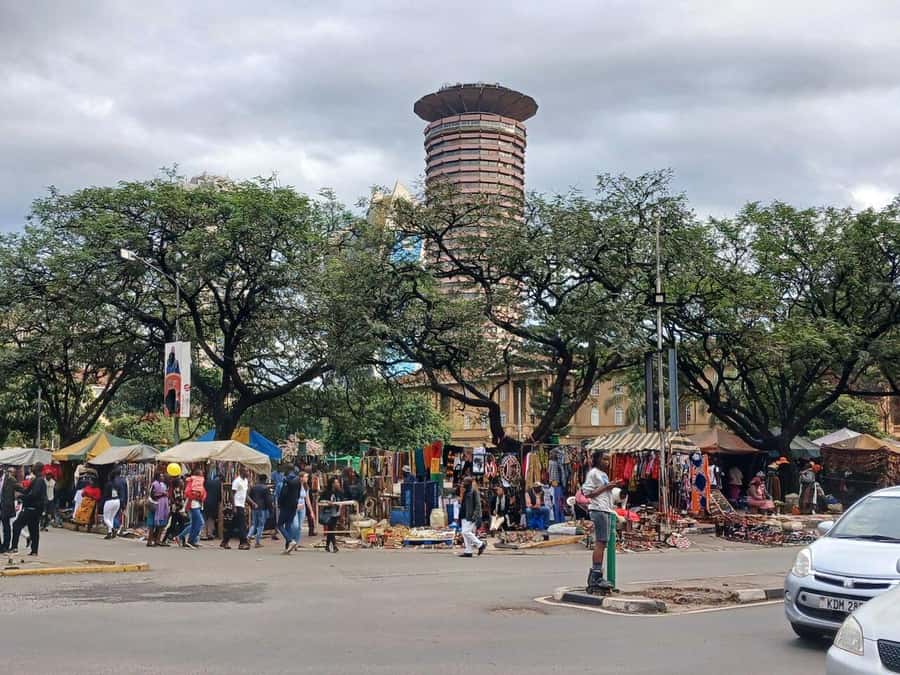 Nairobi Walking Tour: Downtown & City Tour - McMillan Library and Kenyatta Avenue add the city’s older layers
