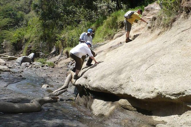 Overnight Exciting Tour To Mt. Longonot and Hell's Gate Park - Walking beneath the Hells Gate gorges