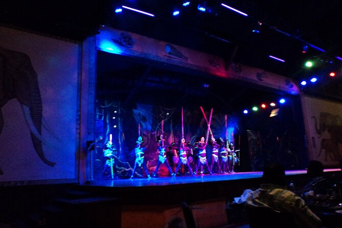 Safari Cat Dancers Show And Dinner - After the show, return around 10:30 p.m.