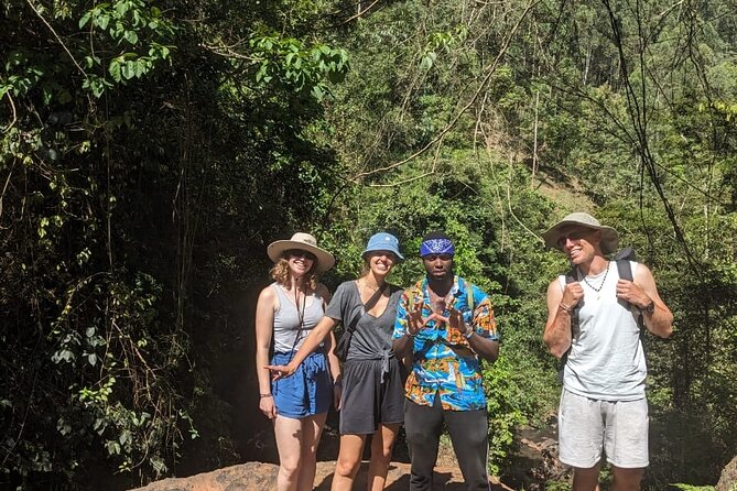 Trip from Nairobi to Muranga with Waterfall Hike and Picnic - Reaching the waterfall and natural pool