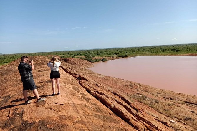 Tsavo East 1 Day Safari, Beach To Beach In 4wd Jeep - Before dawn at Diani and across the Likoni ferry