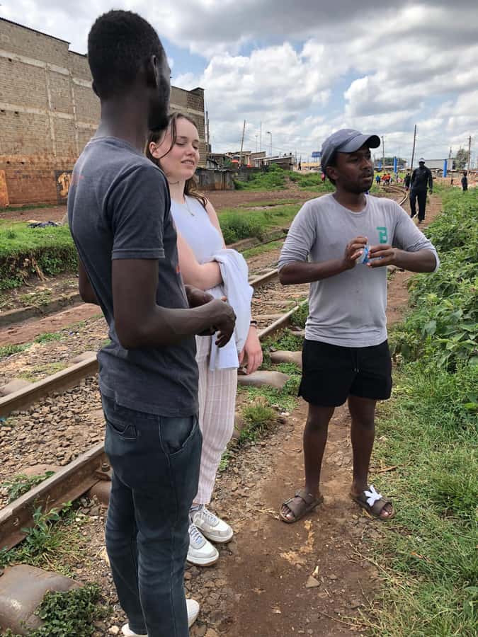 vibrant kibera slum tour - Walking through Kibera for about two hours