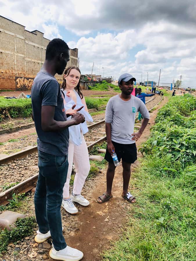 vibrant kibera slum tour - The short break and return to Equity Ayani