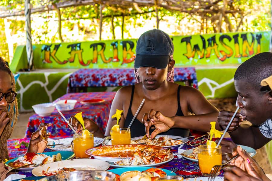 Wasini Island: Dolphin Spotting & Snorkel at Kisite Mpunguti - The Shimoni slave caves and the region’s difficult past