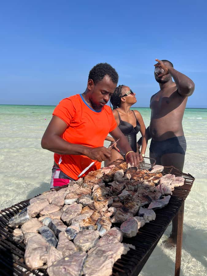 WATAMU: MALINDI: SARDEGNA ISLAND & MALINDI MARINE PARK - The 7 km sail to Sardegna 2 Island