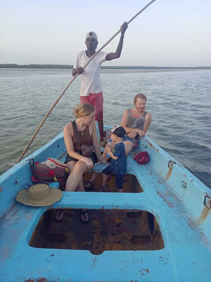 Watamu: Sunset Mangrove Canoe Tour with Coconut Drink - A coconut or palm wine in the Giriama village